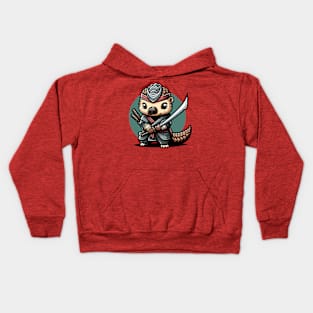 Warrior Pangolin Kids Hoodie